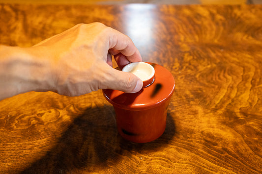 漆ライクな茶碗蒸し碗