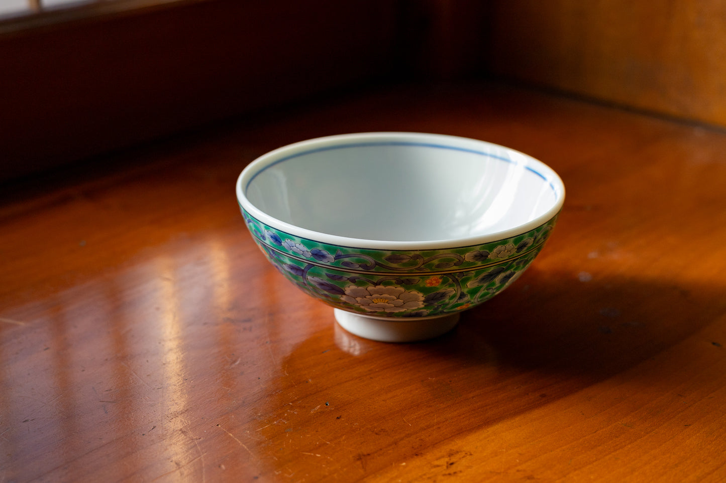 ツルのお茶碗