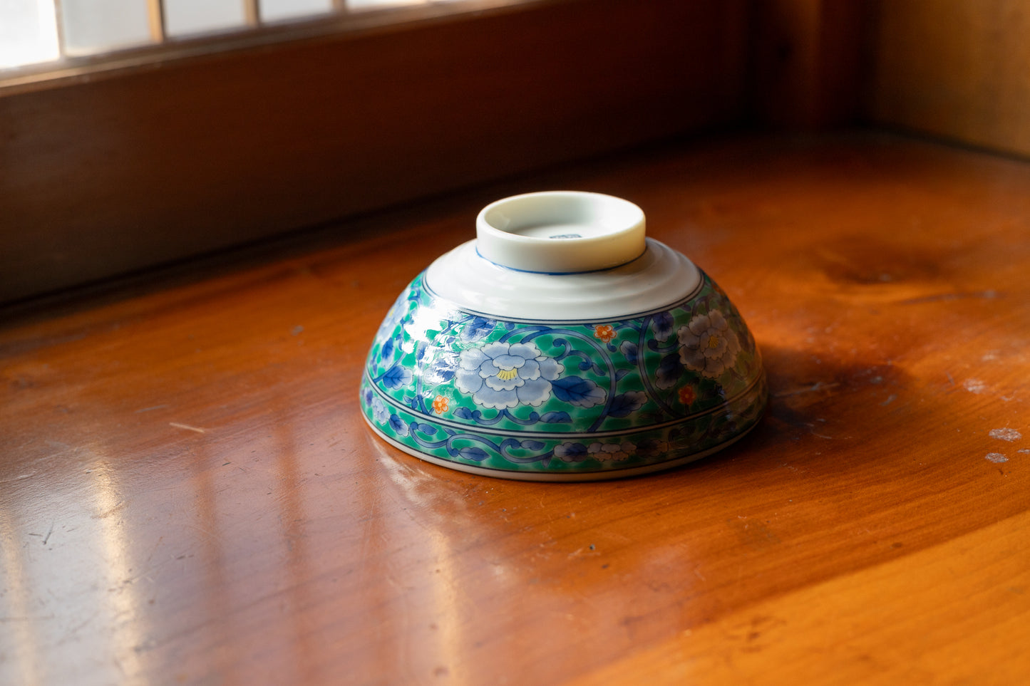 ツルのお茶碗