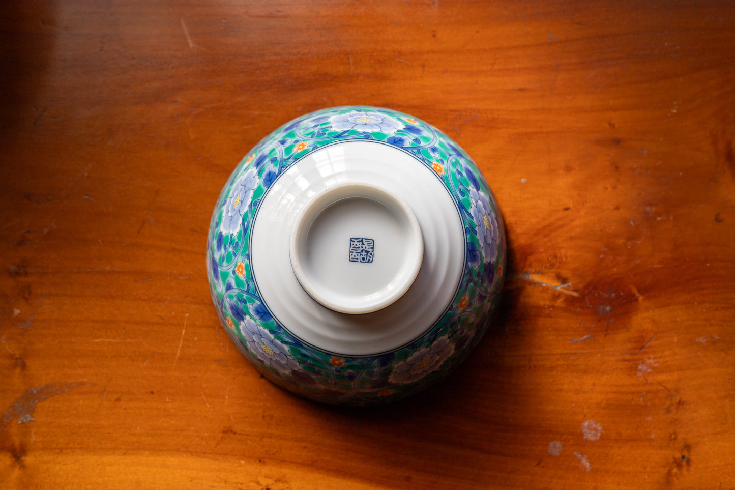 ツルのお茶碗