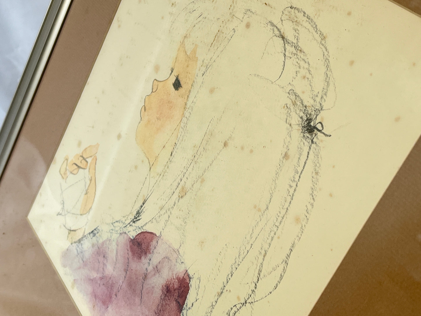 女の子の絵