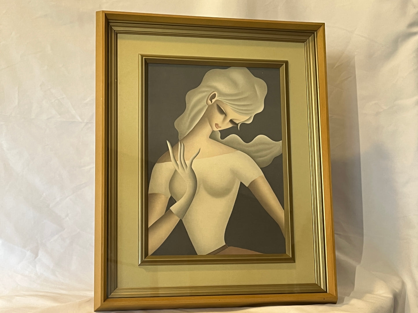 女性の絵画