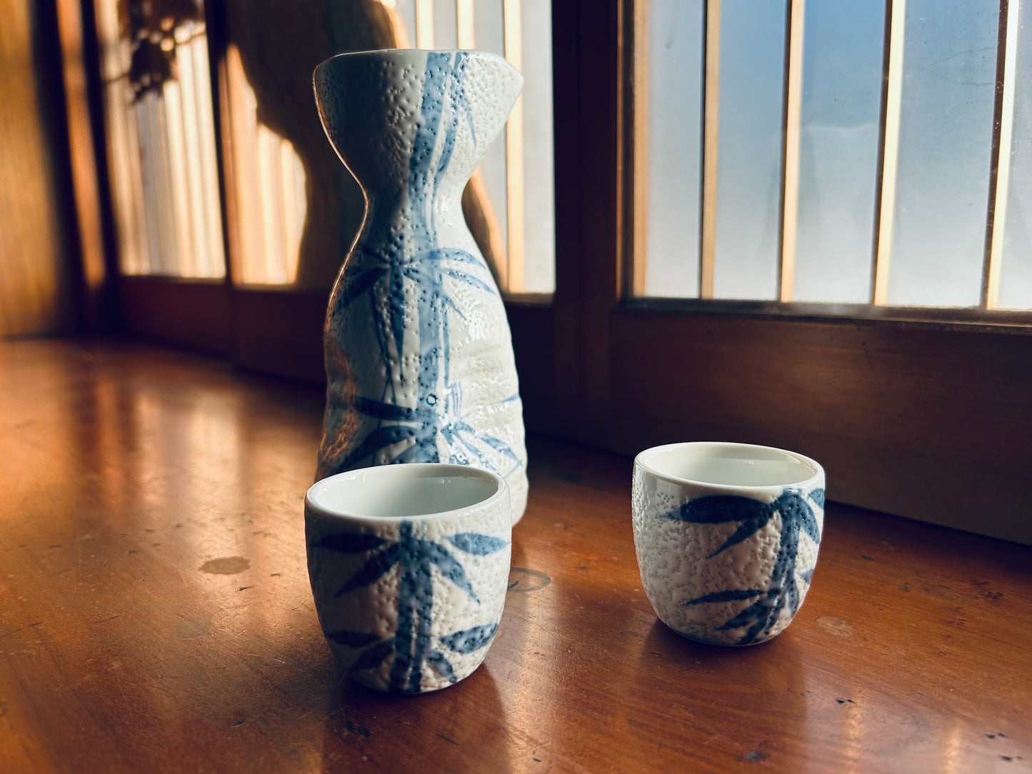 青竹の酒器