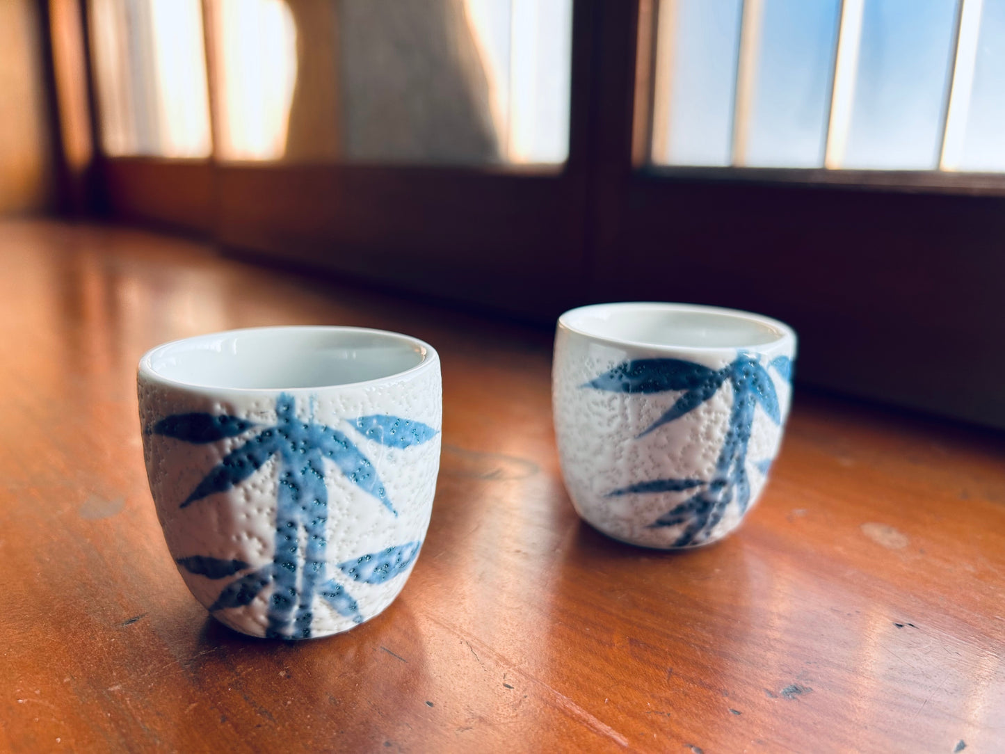 青竹の酒器