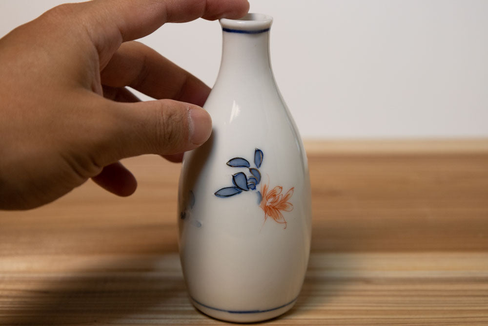線画の一輪挿し