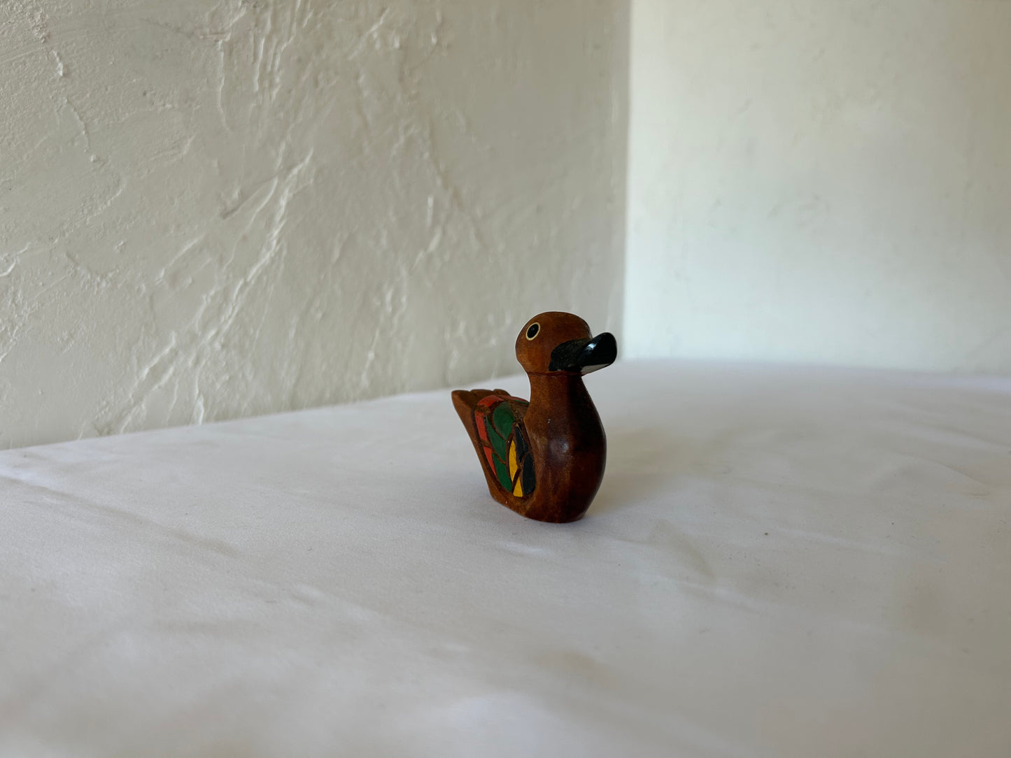 木彫りの鴨